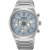Seiko SSB459P1 Herrenuhr Chronograph Edelstahl/Hellblau