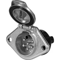 SECORÜT ES034 Anhänger-Steckdose [Klemmen - Stecker 7polig Typ S]