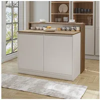 Roomart Kücheninsel Cortado – Küchentisch & Bartisch, BHT: 120