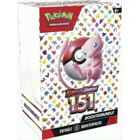 Pokémon Pokémon-Sammelkartenspiel: Boosterbundle Karmesin & Purpur – 151 (6