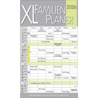 Korsch Verlag GmbH & Co. KG XL Familienplaner Pastell