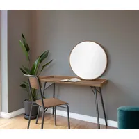 Andas Schminktisch ANDAS, braun (nuss), B:115cm H:78cm T:52cm, Tische,