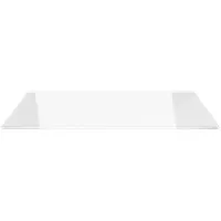 ECOfoxx Funkenschutzplatte Glas Rechteck 100 x 110 cm transparent