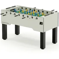 Sportime Tischkicker "Match", Blue Guardian vs. Yellow Dragon, Weiß,