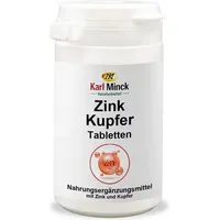 Karl Minck Zink 15 mg + Kupfer – 100