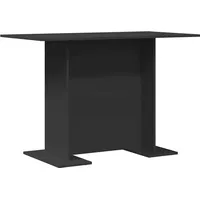 VidaXL Esstisch 110 x 75 x 60 cm schwarz