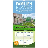 Calvendo Familienplaner 2026 - Bischofssitz und Weltkulturerbe mit 5