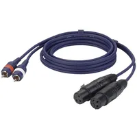 DAP AUDIO DAP FL25 - 2 RCA male L/R
