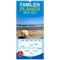 Calvendo Familienplaner 2026 - MEER - Mehr! mit 5