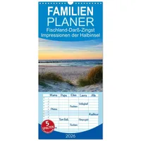 Calvendo Familienplaner 2026 - Fischland-Darß-Zingst Impressionen der Halbinsel mit