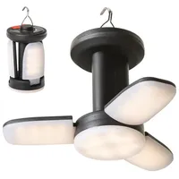 Skandika Campinglampe Kvitnes | LED-Lampe mit 6 Leuchtmodi, |