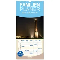 Calvendo Familienplaner 2026 - Blick auf Borkum mit 5