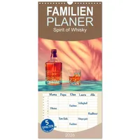 Calvendo Familienplaner 2026 - Spirit of Whisky mit 5