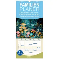 Calvendo Familienplaner 2026 - Zauberwelt der Pilze - Fantasievolle