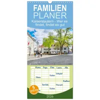 Calvendo Familienplaner 2026 - Kaiserslautern - Wer es findet,
