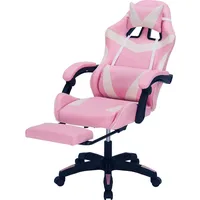 Hti-Living Gaming Stuhl Krit Eco Pink-Weiß