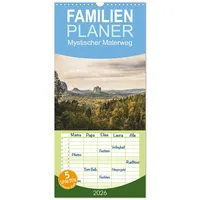 Calvendo Familienplaner 2026 - Mystischer Malerweg mit 5 Spalten