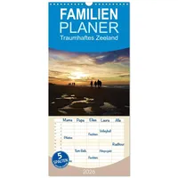 Calvendo Familienplaner 2026 - Traumhaftes Zeeland mit 5 Spalten