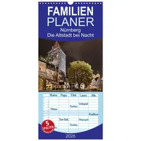 Calvendo Familienplaner 2026 - Nürnberg - Die Altstadt bei