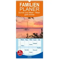 Calvendo Familienplaner 2026 - Sonne und Meer - Meer