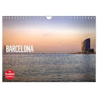 Calvendo Metropole Barcelona (Wandkalender 2026 DIN A4 quer), CALVENDO