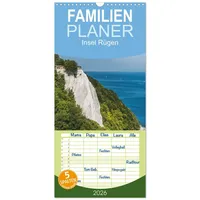 Calvendo Familienplaner 2026 - Entdeckungen auf der Insel Rügen