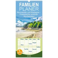 Calvendo Familienplaner 2026 - Normandie und Bretagne - Frankreichs