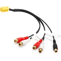 ADAPTER UNIVERSE Line out 5x Cinch Subwoofer passend für