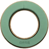 Oasis® biolit® Steckschaum-Kranz, OASIS® BIOLIT®, Ø32 cm, Lieferumfang 2