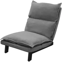 ML-Design Relaxsessel Bodenstuhl Leinen 59 x 73,5 x 73