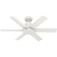 Hunter Fans Deckenventilator Kennicott Weiss 112 cm, Ventilator, Weiss