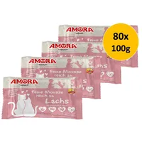 Amora feine Mousse reich an Lachs 80 x 100