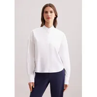 Seidensticker Klassische Bluse »Schwarze Rose« 1/1 Rundhals Uni Gr.