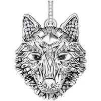 Thomas Sabo Wolfs-Gesicht-Optik Silber 96569121