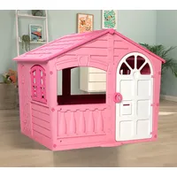 Westmann Kunststoff Spielhaus Pinky Bunt 140x111x115 cm | Westmann