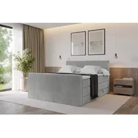 Altdecor Boxspringbett mit Fußteil - TOLO-Z KING 140x200 Cord