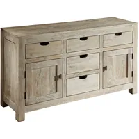 MASSIVMOEBEL24.DE Massiv Holz Möbel Akazie Sideboard Massivholz Möbel Nature