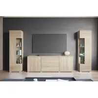 INOSIGN »KENIA«, (Komplett-Set, 3 St.), Vitrinen mit Eckverglasung, hängend