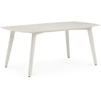 Idimex Gartentisch Meza 180 x 90 cmmit Keramik- Platte