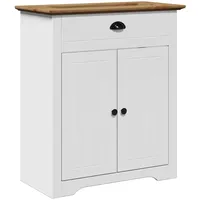 VidaXL Waschbeckenunterschrank BODO 70 x 80 cm Weiß/Braun