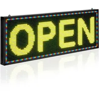 Vevor Programmierbares LED-Schild P10, Vollfarbe flexibles digitales Scrolling Panel,