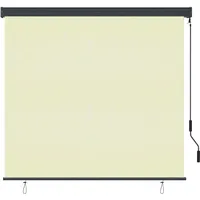 VidaXL Außenrollo 160x250 cm Creme