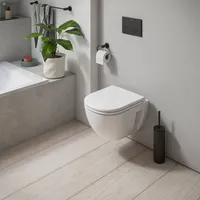 Duravit D-Code Wand-WC Compact Ausführung kurz, 45150900A1, Compact