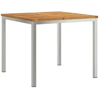 VidaXL Gartentisch 90 x 90 x 74,5 cm Braun