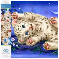 Diamond Dotz Diamond Painting Baby Tiger