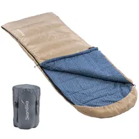 Skandika Deckenschlafsack Dundee Flanell | Baumwolle, Luxus-Qualität, koppelbar, Doppelschlafsack,
