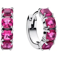 Pandora Creolen Timeless 293851C02 - Pink Silber - für