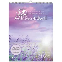 LINGEN Wochenkalender Achtsamkeit 2026 - Woche für Woche Momente