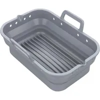 Klausberg Set Silikoneinsätze für Fettfritteuse  KB7791 grau