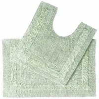 Homescapes Badgarnitur Salbeigrün 50 x 80 cm